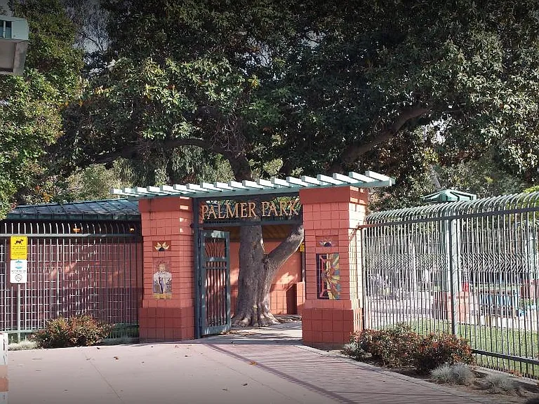Palmer Park is a two minute walk from the house