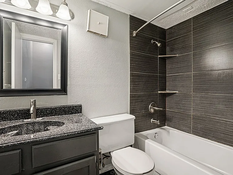 Studio/loft bathroom