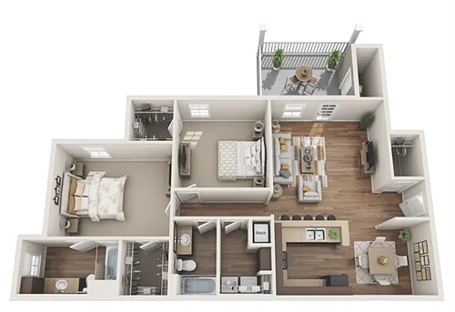 Floor plan C1