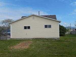 Rear yard exterior view