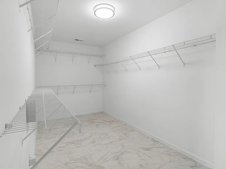 Huge master bedroom walk-in closet!