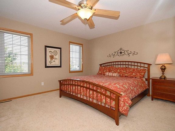 Master bedroom suite