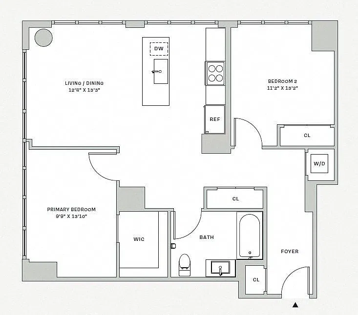 Floor plan B1B
