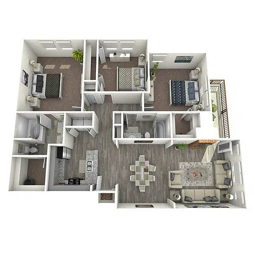 Floor plan B3