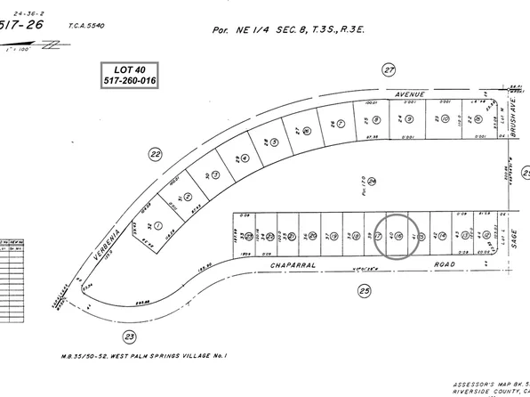 13308 Chaparral Rd Lot 40, Whitewater, CA 92282