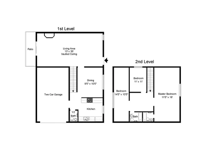 Floor plan METCALF SOUTH DUPLEXES