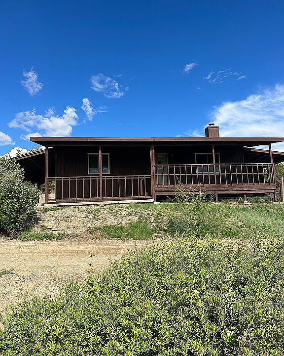 West facing front deck
