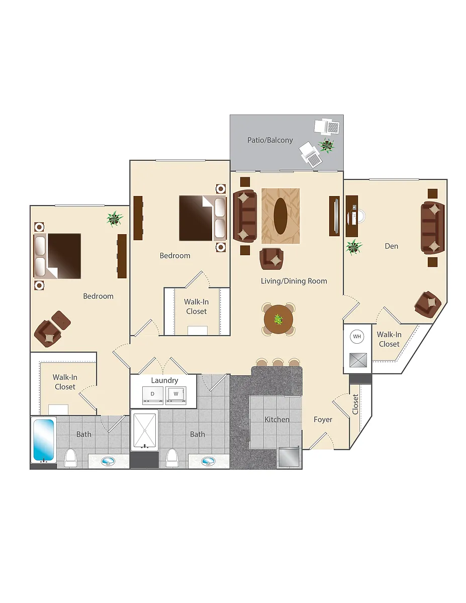 Floor plan The Graham
