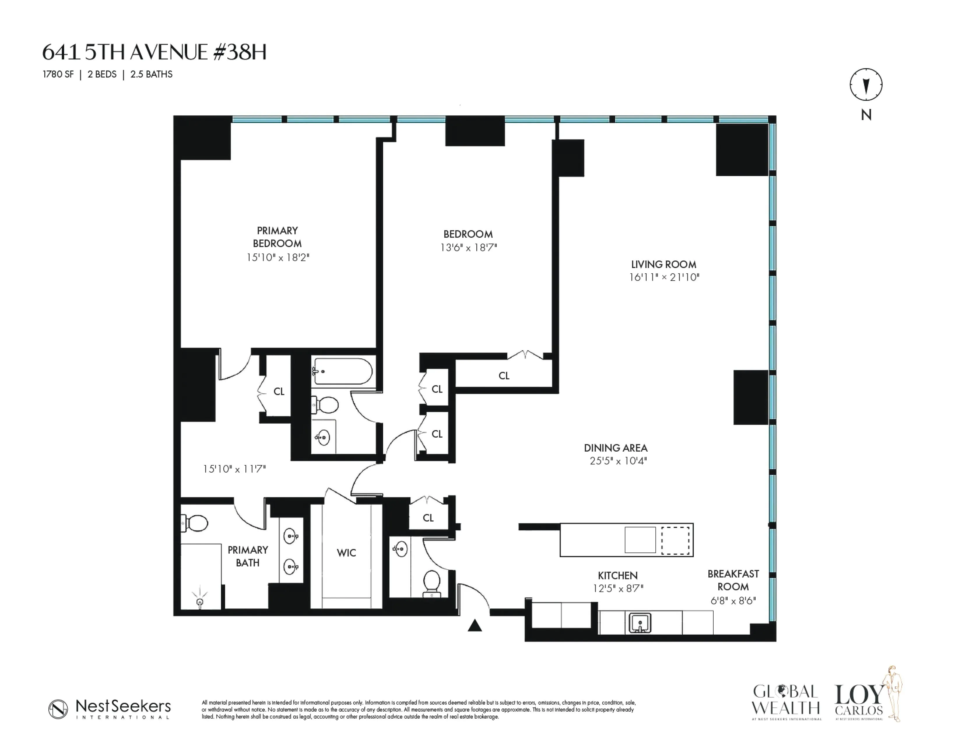 樓 641 5th Avenue #38H in Midtown, Manhattan | StreetEasy