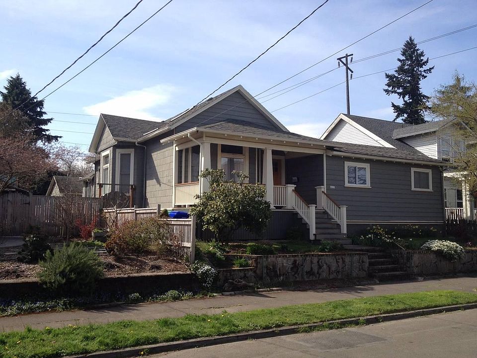 4225 N Borthwick, front faces East to rising sun, wide street