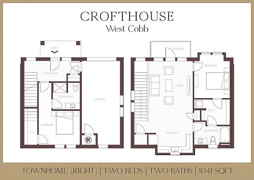 Floor plan Townhomes