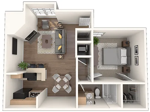 Floor plan Burke (A2)