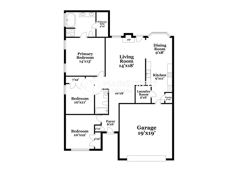 front view - 1129 Alden Glen Dr