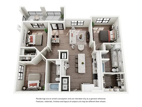 Floor plan C1