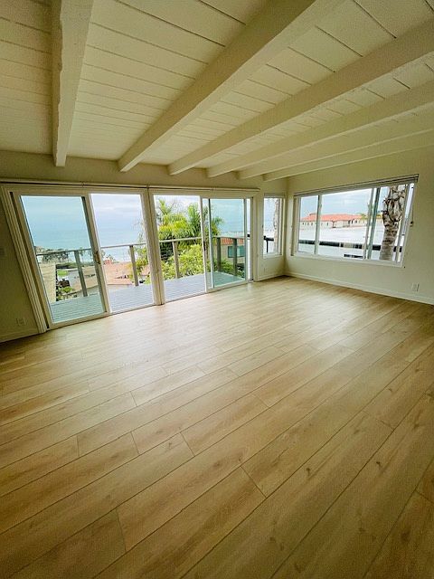 Lots of windows allowing tons of natural light fill the space. Very private