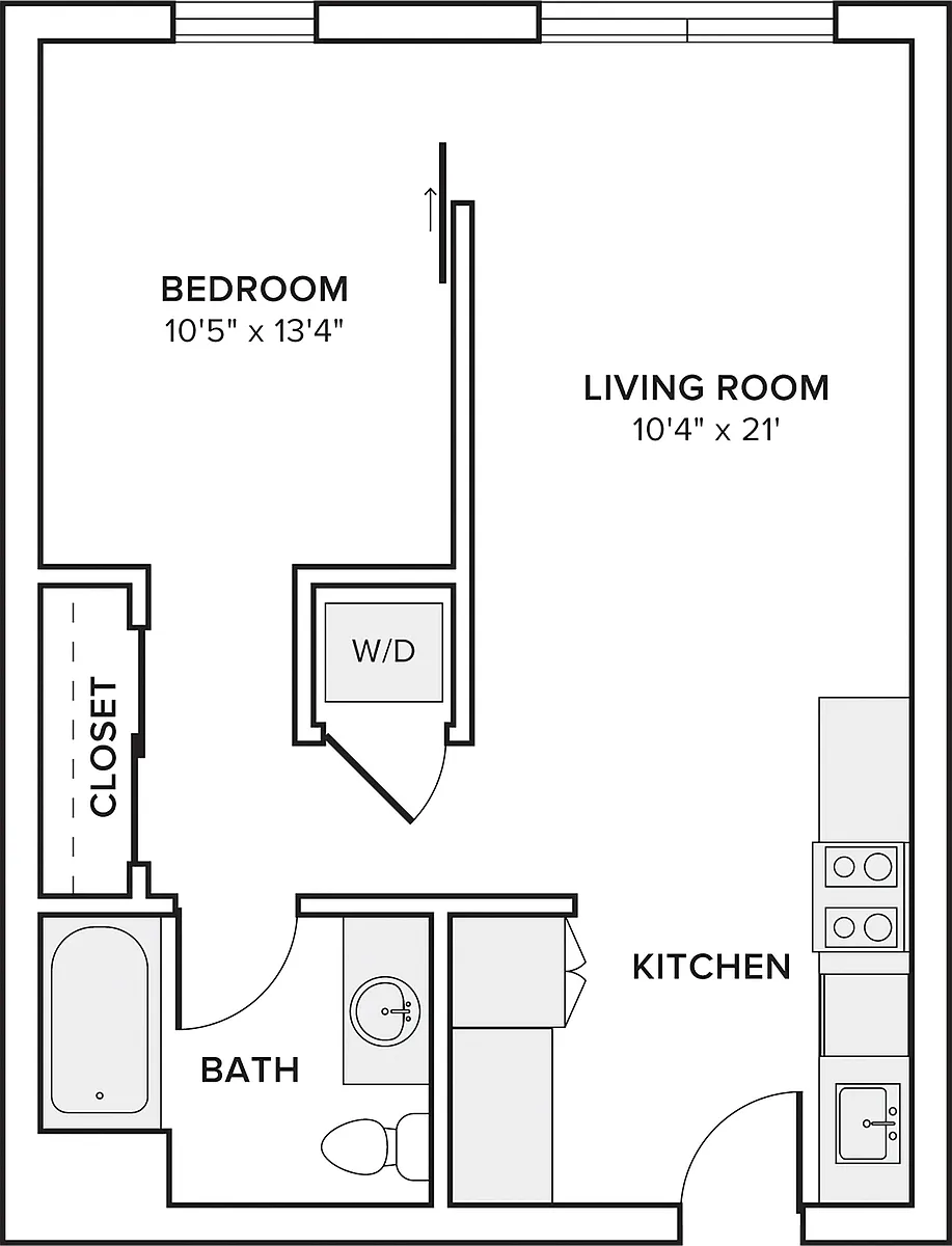 Floor plan A10