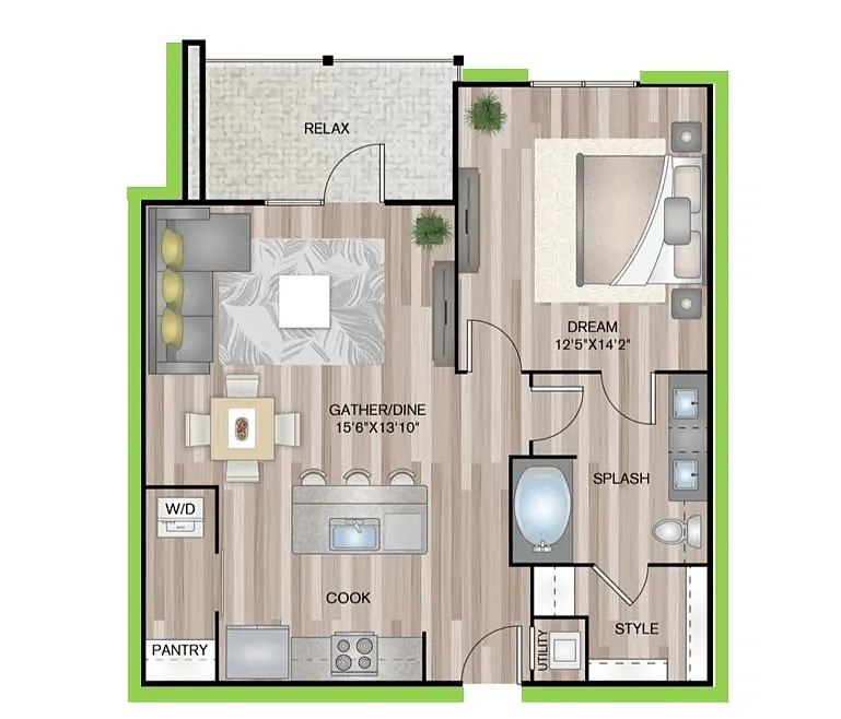 Floor plan A3P8