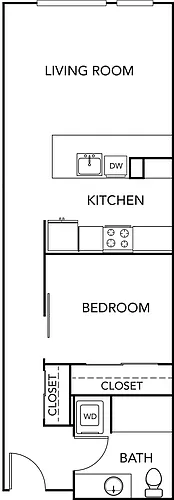 Floor plan Broadway B1 SIM