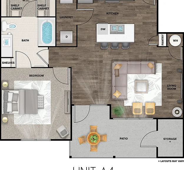 A4 floor plan Tacara Westpointe Village