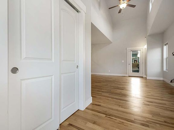 Entry with coat closet