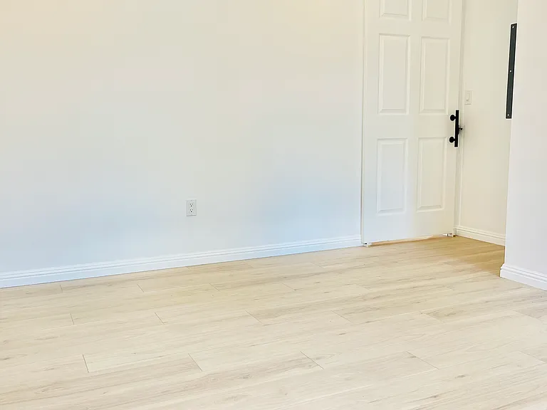 Bedroom with sliding bedroom door
