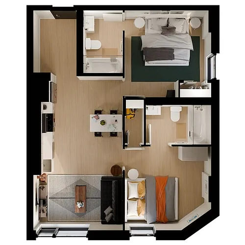 Floor plan Willow