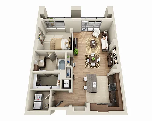 Floor plan A5A