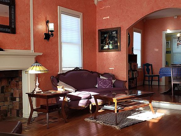 living room from door