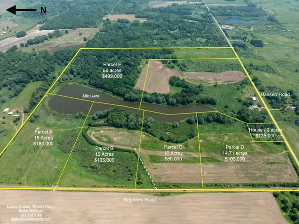 PARCEL E Hansen Rd #F, Custer, MI 49405
