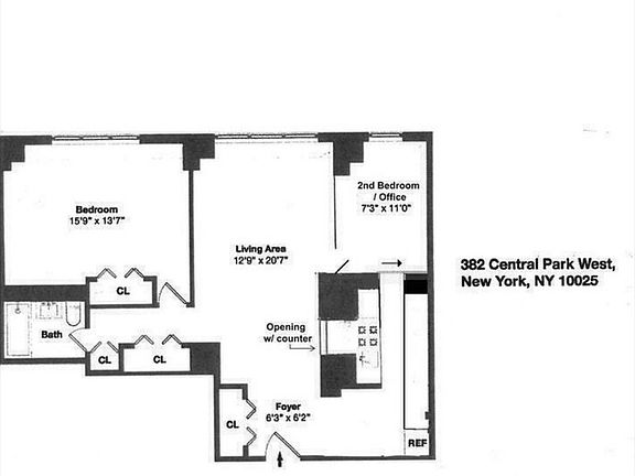 2nd image of 382 Central Park W APT 1H