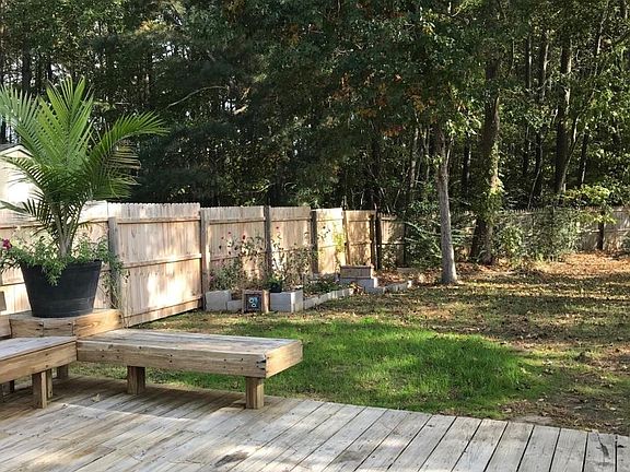 Deck backyard