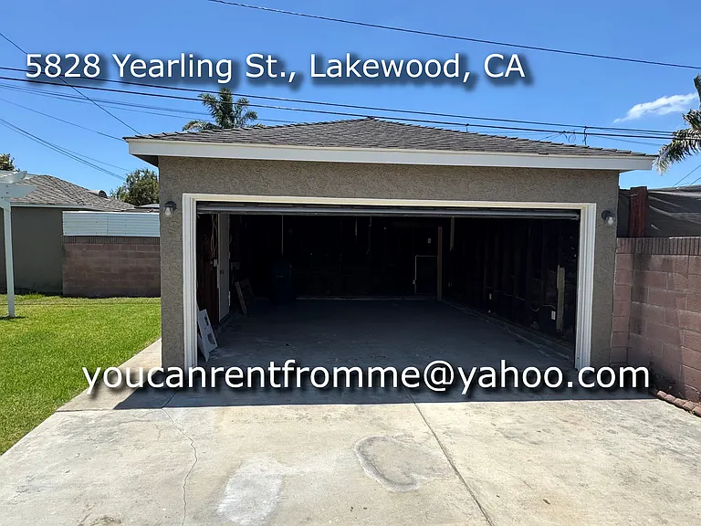Two Car Garage