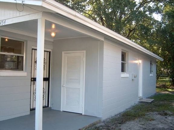 rear of home