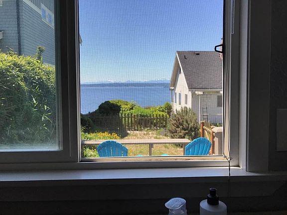 view from kitchen