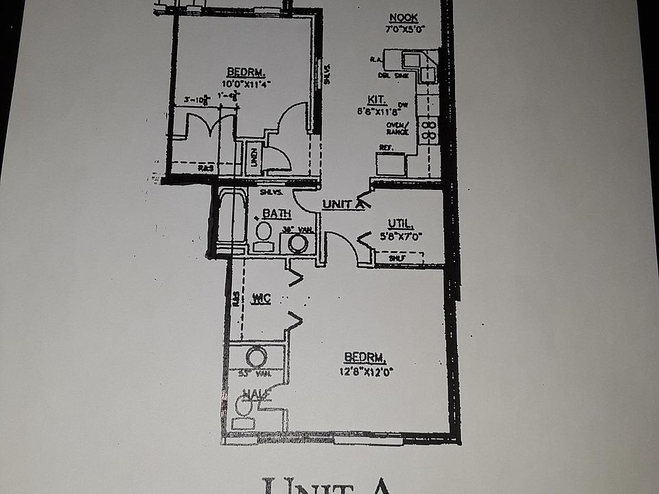 Floor Plan of Unit A