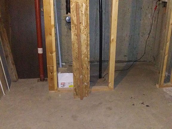 Unfinished basement