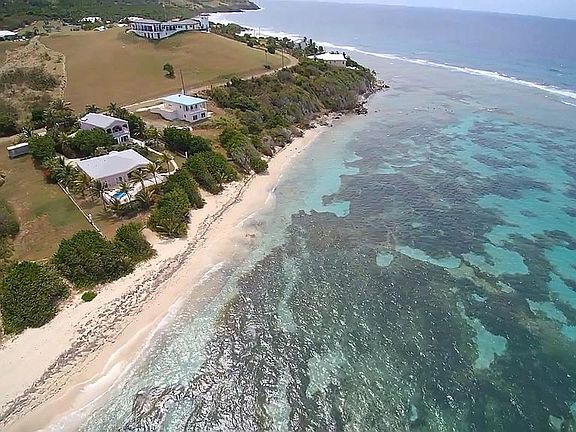 The left most Beachfront lot