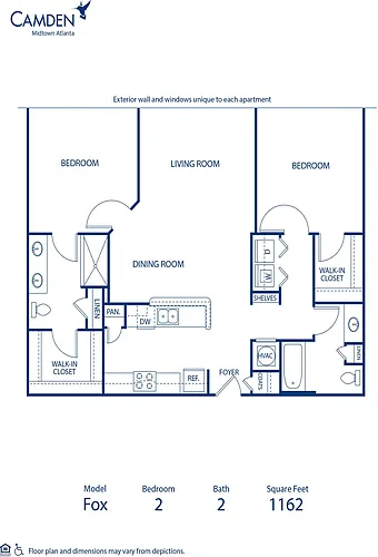 Floor plan Fox