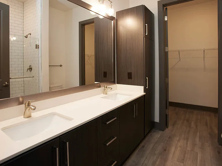 Bathroom with Double Vanity
