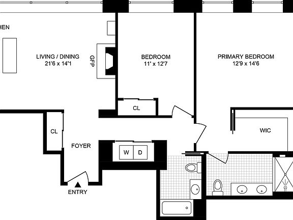 2nd image of 520 W 45th St Unit Ph5d