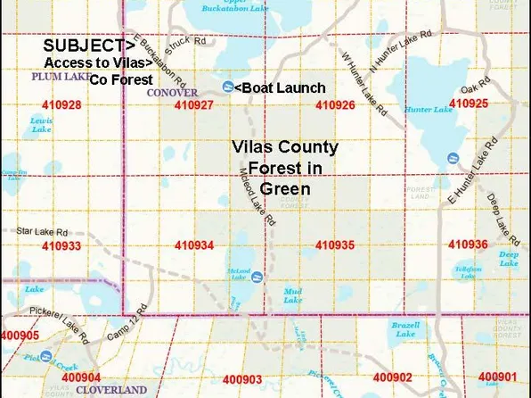 LOT 3 E Buckatabon Rd, Conover, WI 54519