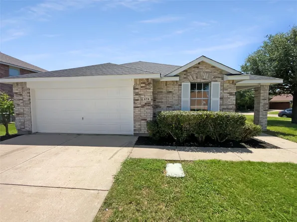 674 Horn St, Crowley, TX 76036