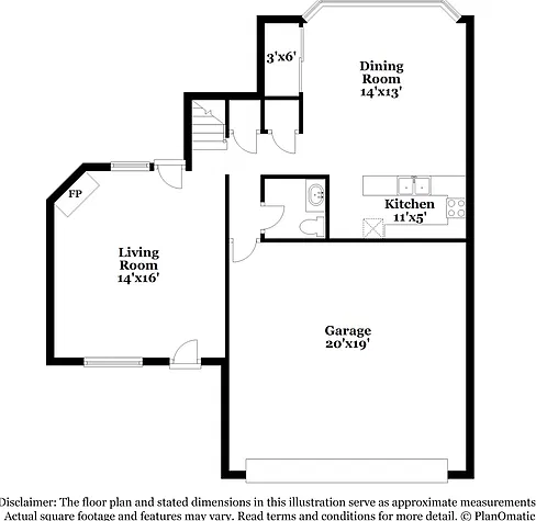 3 bed, 2.0 bath, 1419 sqft, $1,650 — Photo 2