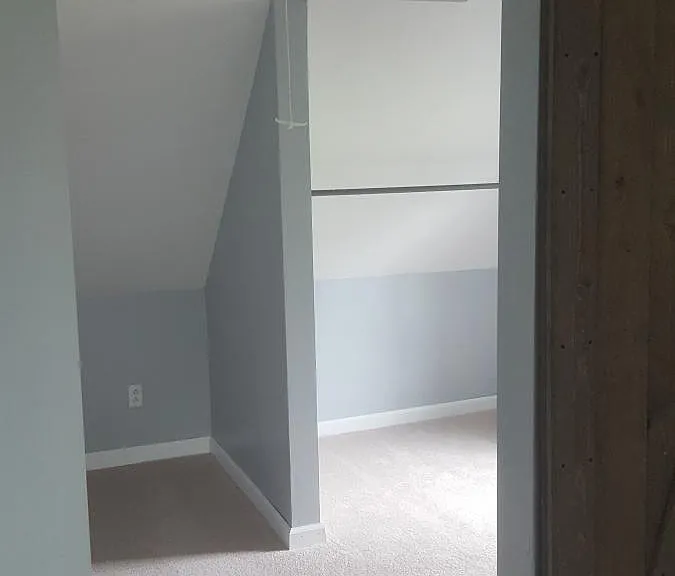 Master Walk in closet barn door