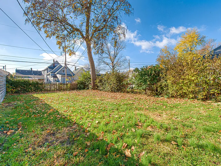 Large fully fenced backyard