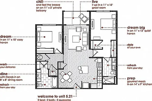 Floor plan B7