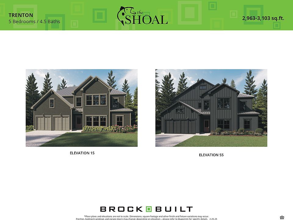 Elevation Options - Trenton