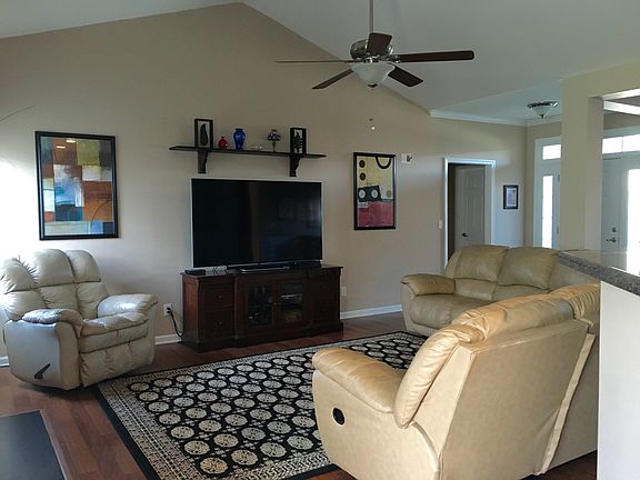 Open high vaulted ceiling