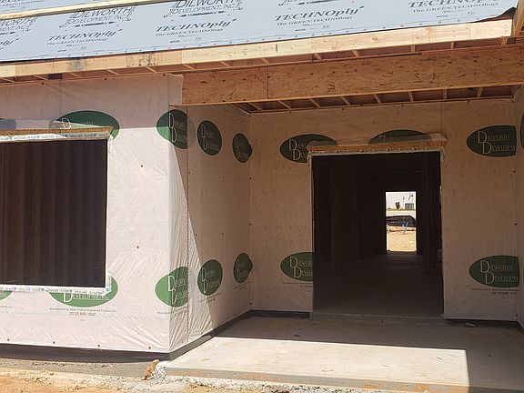 Dining Room Windows and Back Porch