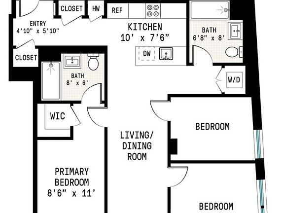 2nd image of 540 Graham Ave #202